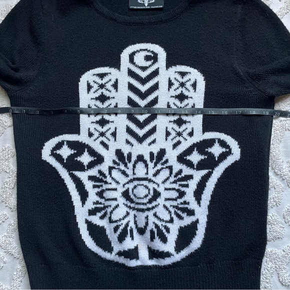 Killstar Hamsa Hand Sweater small - Picture 3 of 9